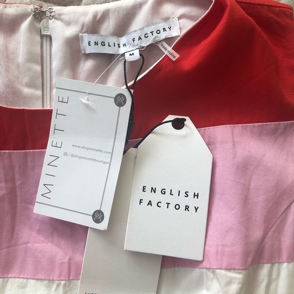 NWT English Factory midi dress - size M - Picture 5 of 6